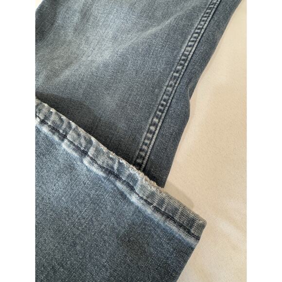 Levi's Jeans Mens 34x42 Blue 100% Cotton Denim 505 Straight Leg Red Tab - Picture 2 of 10